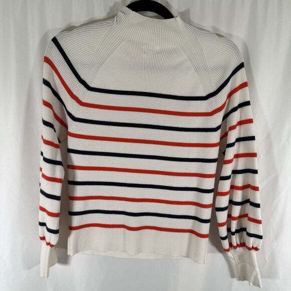 Maeve by Anthropologie Sweater Women's Small Turtleneck Striped Long Sleeve - Picture 11 of 15